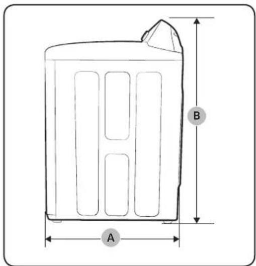 SAMSUNG WA52J8705MP - Installation - 4