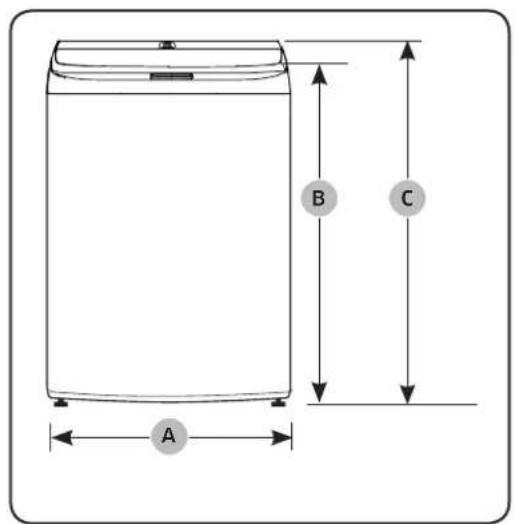SAMSUNG WA52J8705MP - Installation - 3