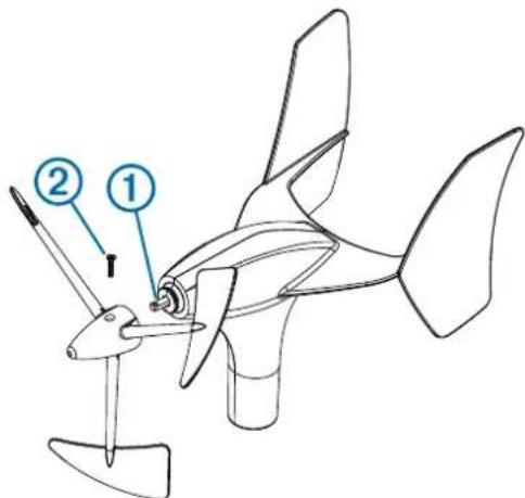 GARMIN gWind Wireless - Potkurin asentaminen - 1