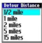GARMIN Trail Guide - Para incluir un desvío: - 1