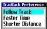 GARMIN Trail Guide - Para utilizar TracBack: - 2