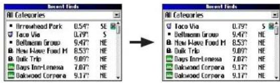 GARMIN Trail Guide - Deleting Recently Found Places - 1