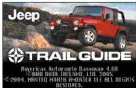 GARMIN Trail Guide - Personalización de la página de bienvenida - 1