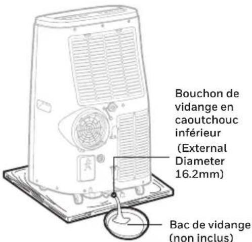 HONEYWELL HJ16CESVWK - Vidange manuelle en mode Rafraîchissement, Déshumidification - 1