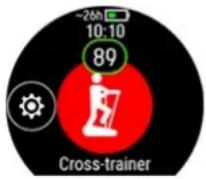 POLAR Ignite 2 - POUR ACTIVER LE MODE DE CAPTEUR DE FREQUENCY CARDIAQUE : - 1