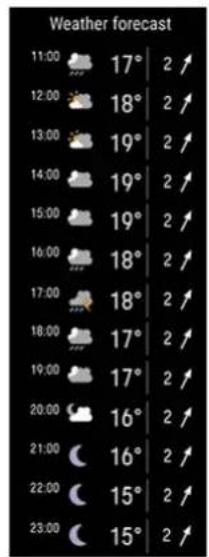 POLAR Ignite 2 - MÉTÉO - 2