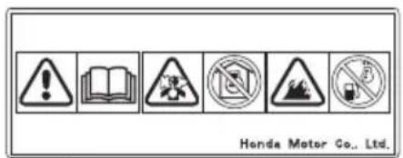 STIGA Combi 53 SVQ H - PLASSERING AV SIKKERHETSETIKETTER, KOMPONENTER OG KONTROLLER - 1