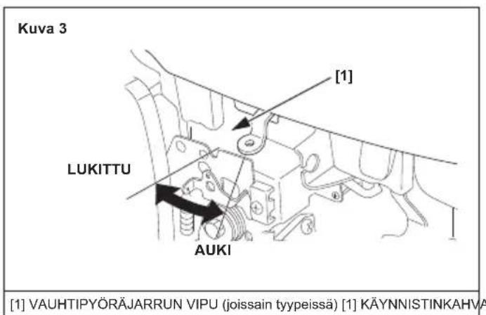 STIGA Combi 53 SVQ H - TURVATARRAN SIJAINTI / OSIEN JA HALLINTALAITTEIDEN SIJAINNIT - 11