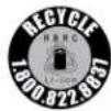STIGA Multiclip 50 SXE B - Sello RBRC (Rechargeable Battery Recycling Corporation) - 1
