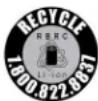 STIGA Multiclip 50 SXE B - Zig RBRC (Rechargeable Battery Recycling Corporation) - 1