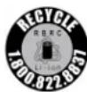 STIGA Multiclip 50 SXE B - RBRC (Rechargeable Battery Recycling Corporation) pečat - 1