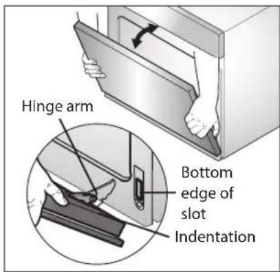 LG LSWS306ST - Replacing the Door - 1