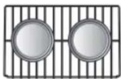 LG LSWS306ST - Remplacement des grilles : - 2