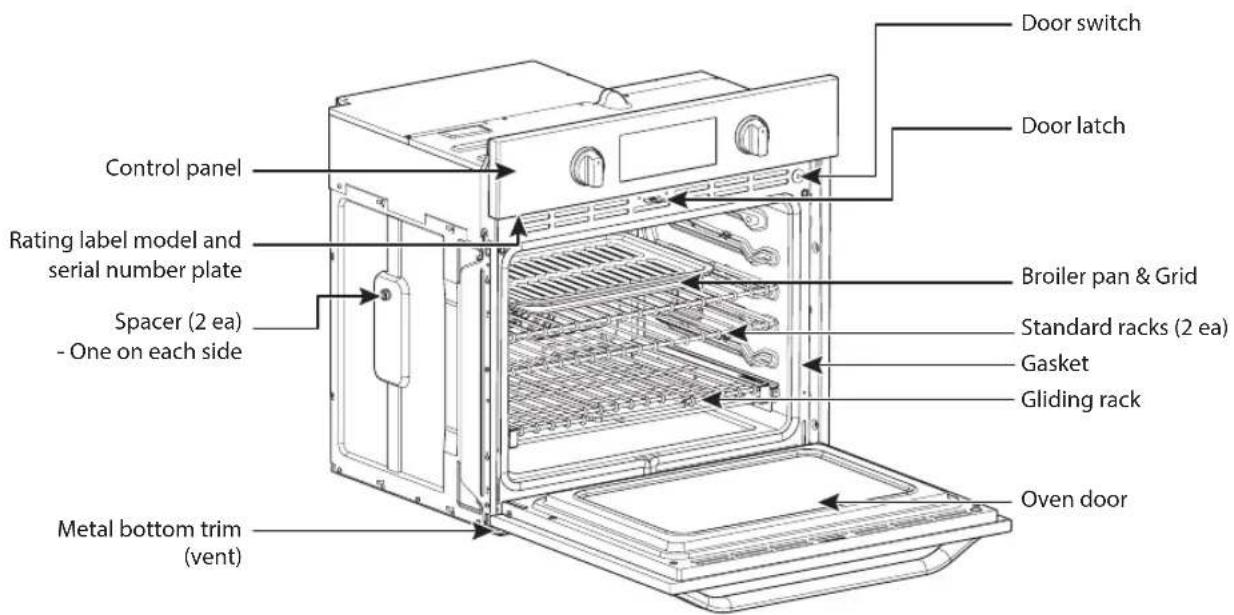 LG LSWS306ST - OVEN OVERVIEW - 1