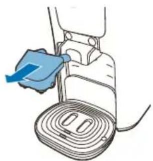 PHILIPS UpBeat SHE2405 - Cleaning after last use of the day - 2