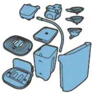 PHILIPS UpBeat SHE2405 - Nettoyage de la machine et du bec d'admission de lait - 3