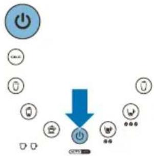 PHILIPS UpBeat SHE2405 - Flushing the machine before first use - 7