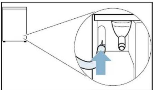 SIEMENS WT7U48DFG - Raccordez le tuyau d'évacuation comme suit : - 4