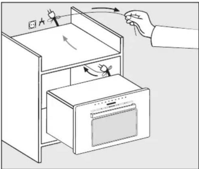 MIELE M 7140 CS - Exécuter l'encastrement - 1