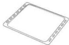 BAUKNECHT BIK7 CP8VS PT - GRILLE METALLIQUE L'ECHEFRITE PLAQUE DE CUISSON - 5