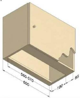 NOVY D 693 - INBOUW IN WANDKAST - 1