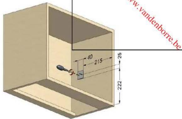 NOVY D 693 - INBOUW IN WANDKAST - 2