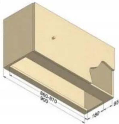 NOVY D 691 - INBOUW IN WANDKAST - 2