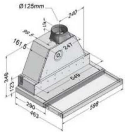 NOVY D 691 - INBOUW IN WANDKAST - 9