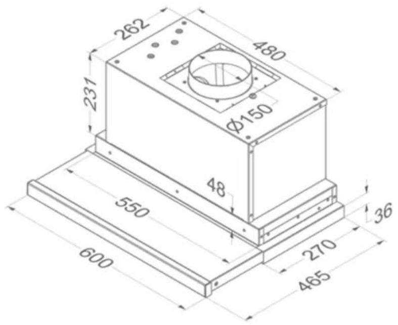NOVY D 655 - Afmetingen - Dimensions - Abmessungen - Dimensions - 1