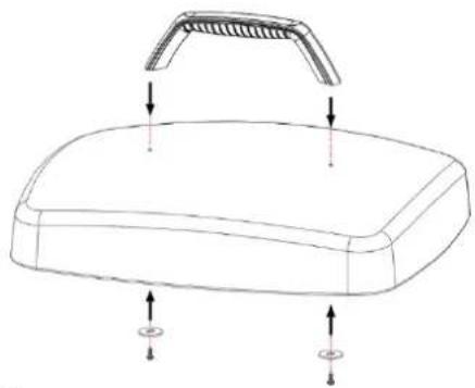 FRITEL BBQ 3256 - d) Le couvercle amovible - 1