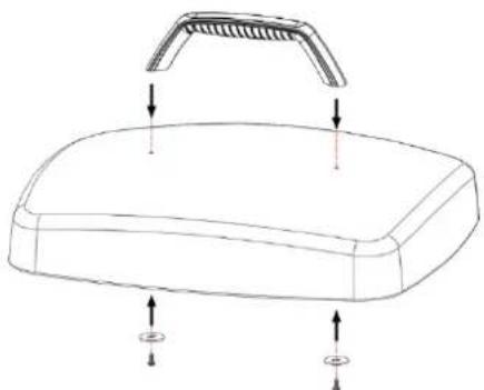 FRITEL BBQ 3256 - d) Der abnehmbarer Deckel - 1