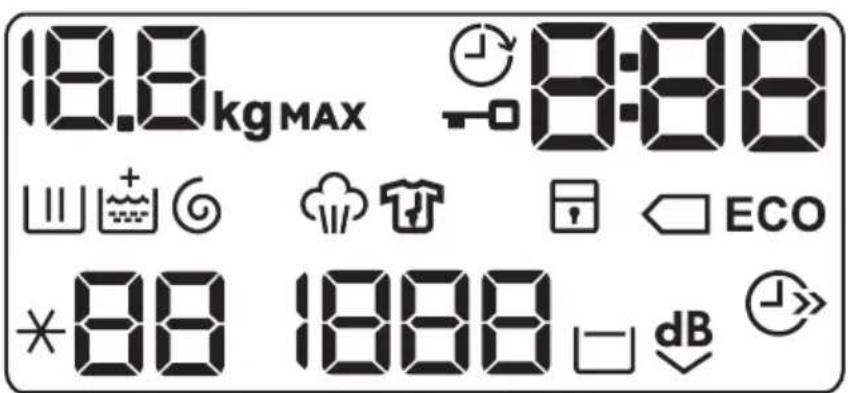 AEG L7TBE73S - Affichage - 1