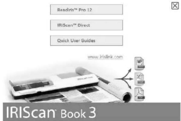 IRIS IRISCan Book 3 - Installation d'IRIScan™ Direct - 1