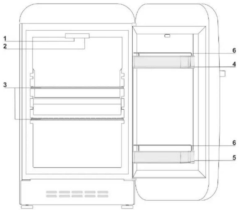 SMEG FAB5RDGO5 - DESCRIPTION DU PRODUIT - 1