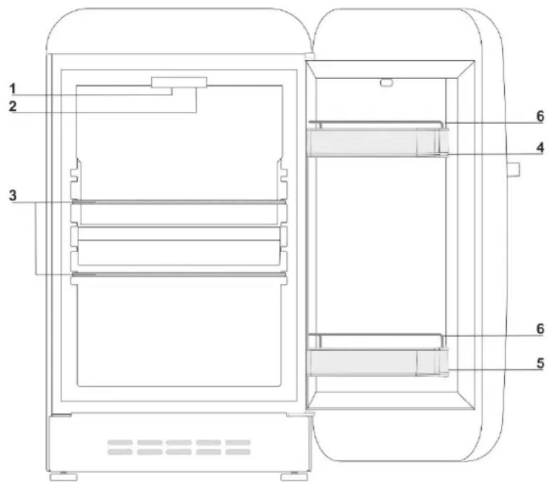 SMEG FAB5LWH5 - DESCRIPTION DU PRODUIT - 1
