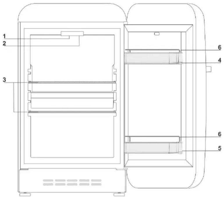 SMEG FAB5LDUJ5 - DESCRIPTION DU PRODUIT - 1