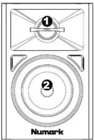 NUMARK NWave 580 - Vorderseite - 1