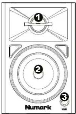 NUMARK NWave 580 - Vorderseite - 2