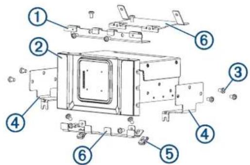 GARMIN Vieo RV 51 - Installation de l'appareil sur un véhicule Dodge ProMaster - 1