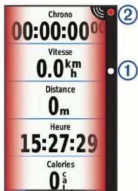 GARMIN Varia RTL516 - Visualisation du radar sur votre appareil edge - 1