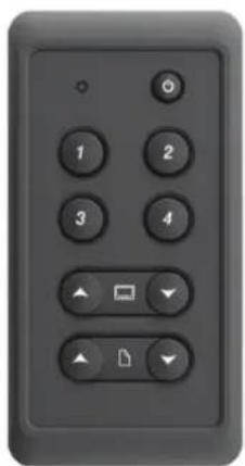GARMIN GNX 120 - Fonctionnement de la télécommande - 1