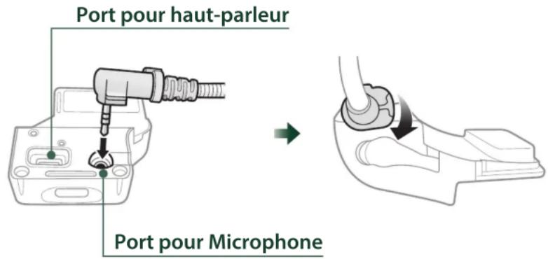 KENWOOD KCAHX5M - Commutation du microphone - 1