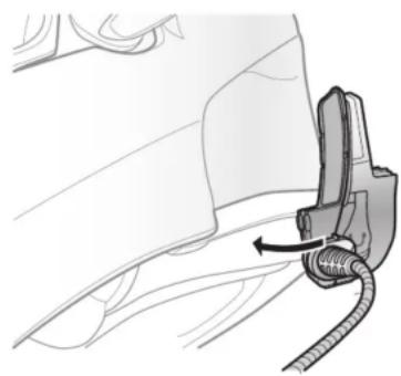 KENWOOD KCAHX5M - 2.INSTALLATION DU CASQUE AUDIO SUR VOTRE CASQUE MOTO - 2