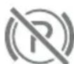 STIGA eRide C300 - Symbol fur den Ein-/ Auskupplungshebel des Antriebs - 1
