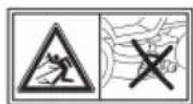 STIGA Tornado 3108 HW - Danger! Projection d'objets - 1