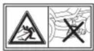 STIGA Tornado 3108 HW - SAFETY SIGNS - 4