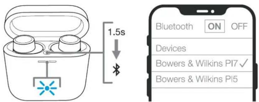 BOWERS & WILKINS PI5 - Software-Updates fur die Kopfhorer - 1