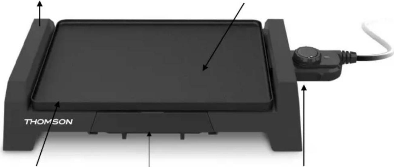 THOMSON THPL935A - Features of your griddle - 1