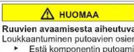 Profilo BD3055WFVN - Oven keskisaranan vaihtaminen - 8