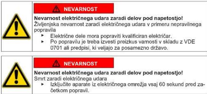 Profilo BD3055WFVN - Zamenjava zgornjega tečaja vrat (vrata s prikazovalnikom) - 6